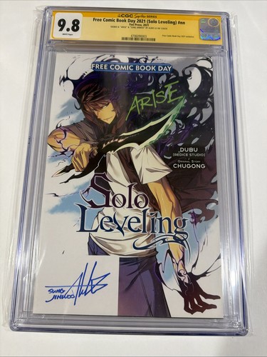 Solo leveling cgc 9 8 - solo, ss
